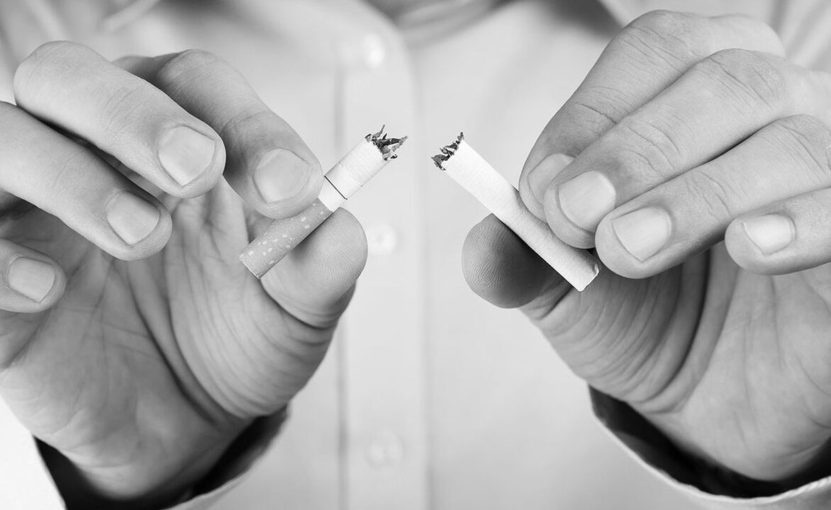 Quit smoking with prostatitis